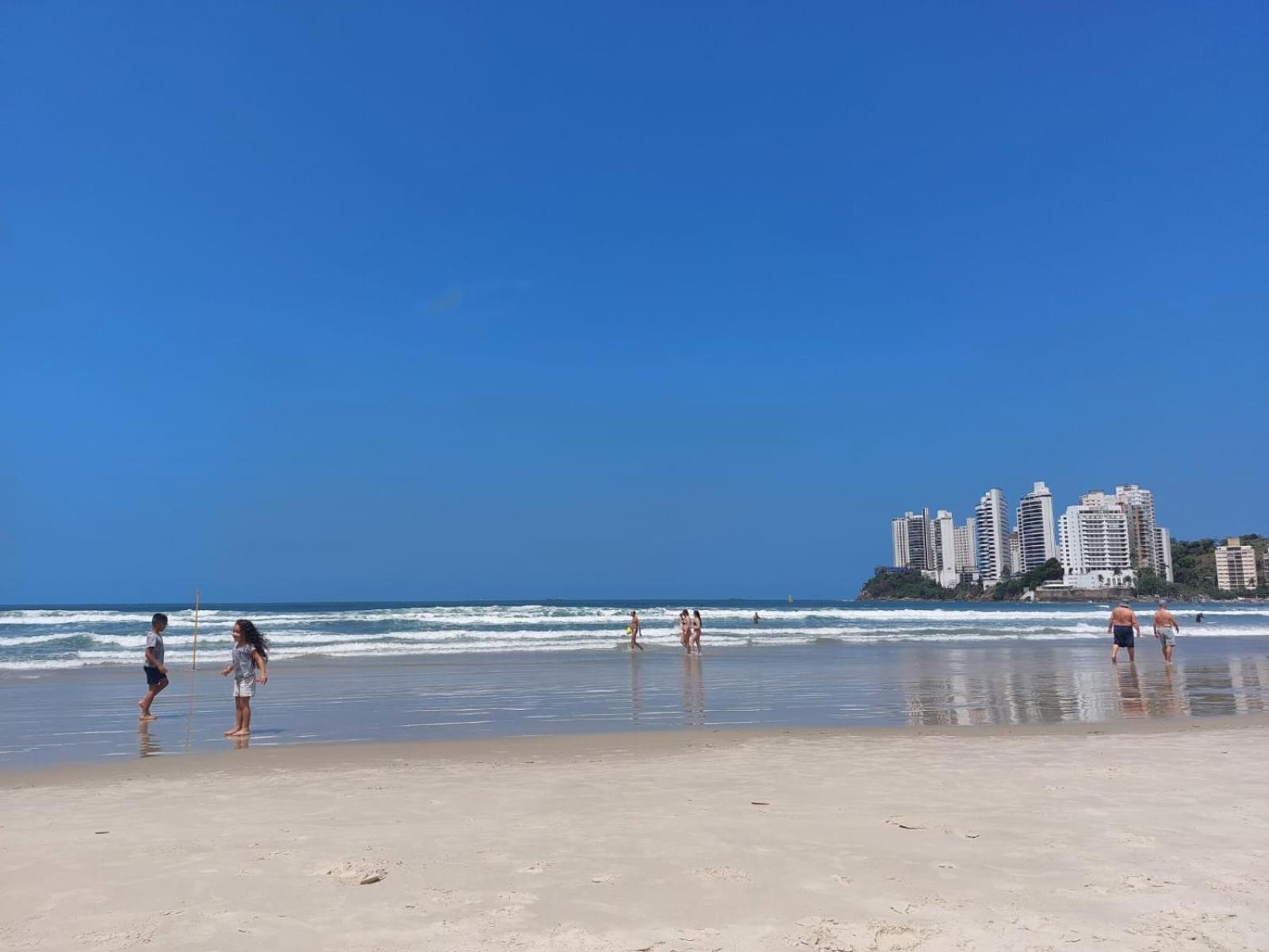 Apartamento Com Vista Mar Guarujá Dış mekan fotoğraf