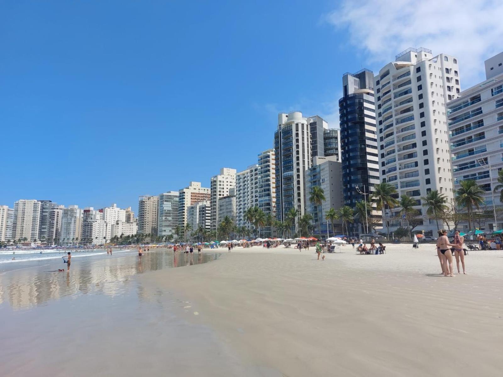 Apartamento Com Vista Mar Guarujá Dış mekan fotoğraf